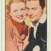 Betty Furness and Robert Young.