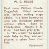 W.C. Fields and Baby Leroy.