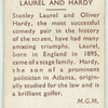 Laurel and Hardy.