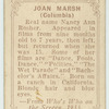 Joan Marsh