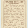Maurice Chevalier