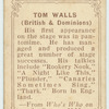 Tom Walls