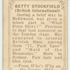 Betty Stockfield