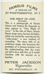 One Night of Love