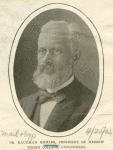 Kaufmann Kohler, 1843-1926.