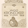 Hugo Kronecker, 1839-1914.