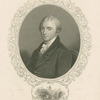 James Monroe [facsimile signature]. Public entry of Lafayette into New York [Vignette] 