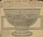A punch bowl for Lafayette