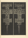 a-b) Wooden carved Hucul cross, dated 1827, showing both sides, collection of the Náprstkovo Museum in Prague