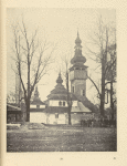 Old wooden church in Šelestov.