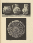 a-c) Pottery from Khust by unknown makers; d) Plate by an unknown maker, Užhorod.