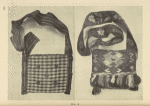 a) Homespun wallet, Jasina; b) Homespun "taistra", Vyšna Apša