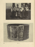 a) Hucul women from Jasina; b) Leather belt, Jasina