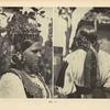 a) Bride's head-dress, Iza; b) Dressing of girl's hair, Košelevo