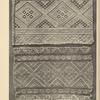 a-b) Embroidered "ustavki" from the sleeves of women's blouses