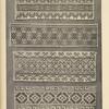 a-d) Embroideries from the sleeves of women's blouses, Kobolya Polyana