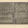Ustavki" in the form of small crosses from the sleeves of women's blouses: a-d) Jasina, e) Kossovska Polyana.