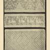 a-c) Russian embroideries from Central Russia