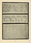 a-c) Russian embroideries from Central Russia