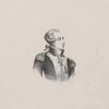 Lafayette in military uniform, bust portrait looking right