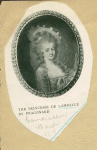 Marie Thérèse Louise de Savoie-Carignan, princesse de Lamballe, 1749-1792.