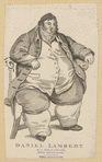 Daniel Lambert, 1770-1809.