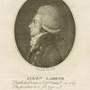 Alexdre Lameth Député de Péronne á l'assblé nationale. Elu président le 20 Obre. 1790