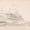 Une de la grande Tribune et du Trône élèvé sur la façade de l'École Militaire, [...]