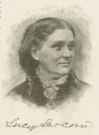 Lucy Larcom [facsimile signature]