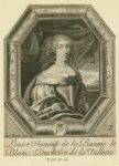 Françoise-Louise de La Baume Le Blanc, duchesse de La Vallière, 1644-1710.