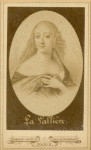 Françoise-Louise de La Baume Le Blanc, duchesse de La Vallière, 1644-1710.