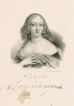 Françoise-Louise de La Baume Le Blanc, duchesse de La Vallière, 1644-1710.
