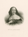 Françoise-Louise de La Baume Le Blanc, duchesse de La Vallière, 1644-1710.