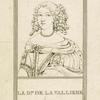 Françoise-Louise de La Baume Le Blanc, duchesse de La Vallière, 1644-1710.