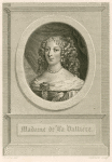 Françoise-Louise de La Baume Le Blanc, duchesse de La Vallière, 1644-1710.