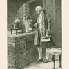 Lavoisier in his laboratory