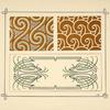 Abstract design based on swirls
