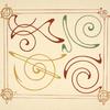 Abstract design based on arabesques