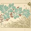Abstract design based on leaves, grass, and flowers