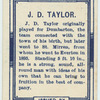 J. D. Taylor