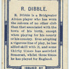 R. Dibble