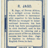 R. Jago