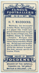 H. T. Maddocks