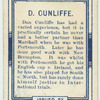 D. Cunliffe