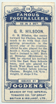 G. R. Hilsdon