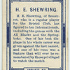 H. E. Shewring