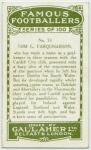 Tom G. Farquharson