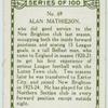 Alan Mathieson