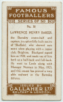 Lawrence Henry Baker