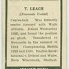 T. Leach.